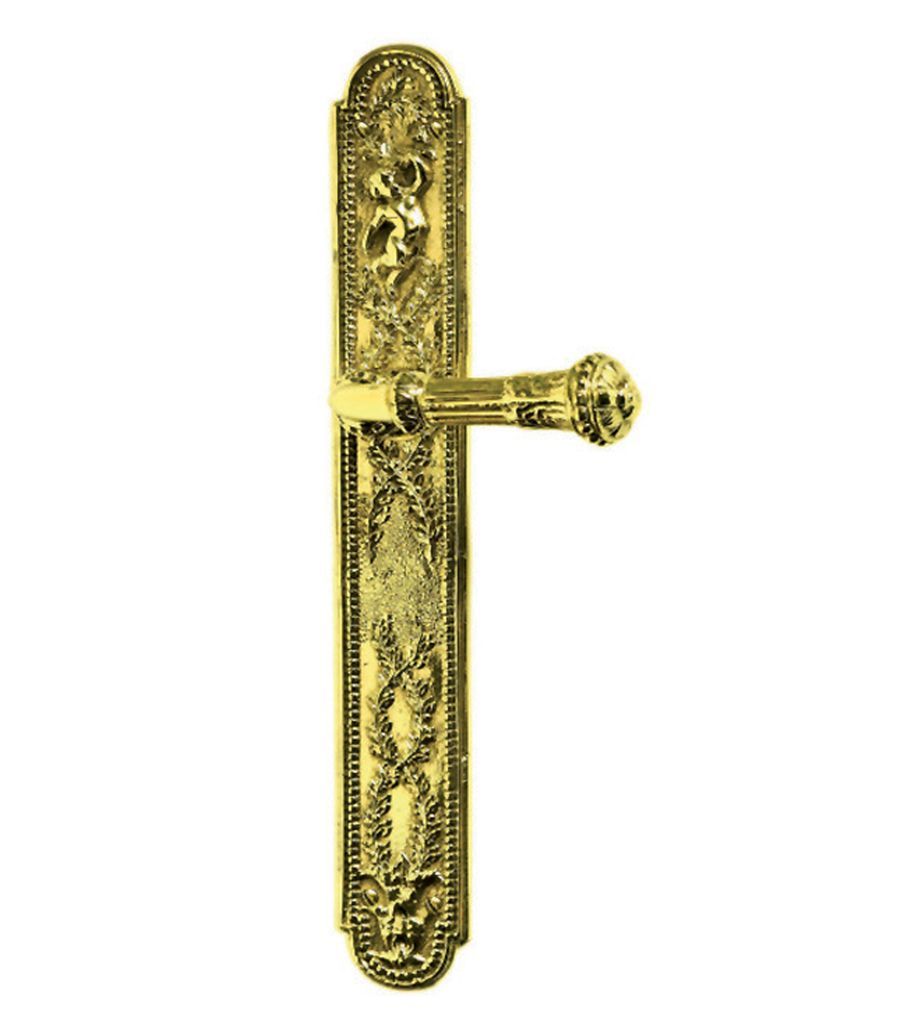 First Empire Style Handle Set With Long Plate